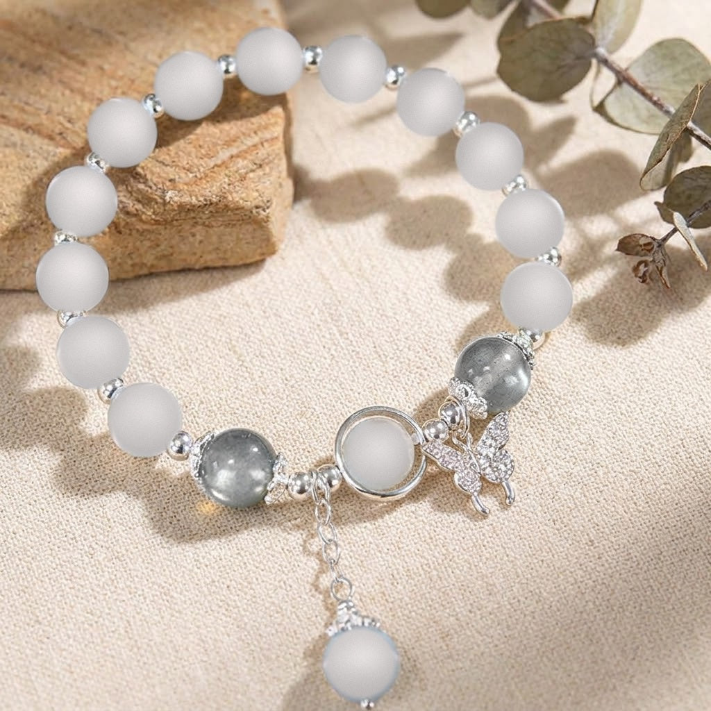 MONDSCHEIN Armband mit Schmetterlings-Anhänger
