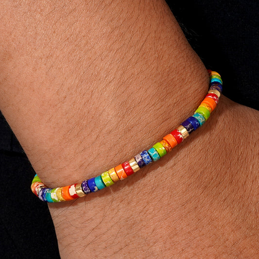 Chakra Energiearmband aus Jaspis – Harmonie, Schutz & innere Balance - SChmuck von JUWELANDA