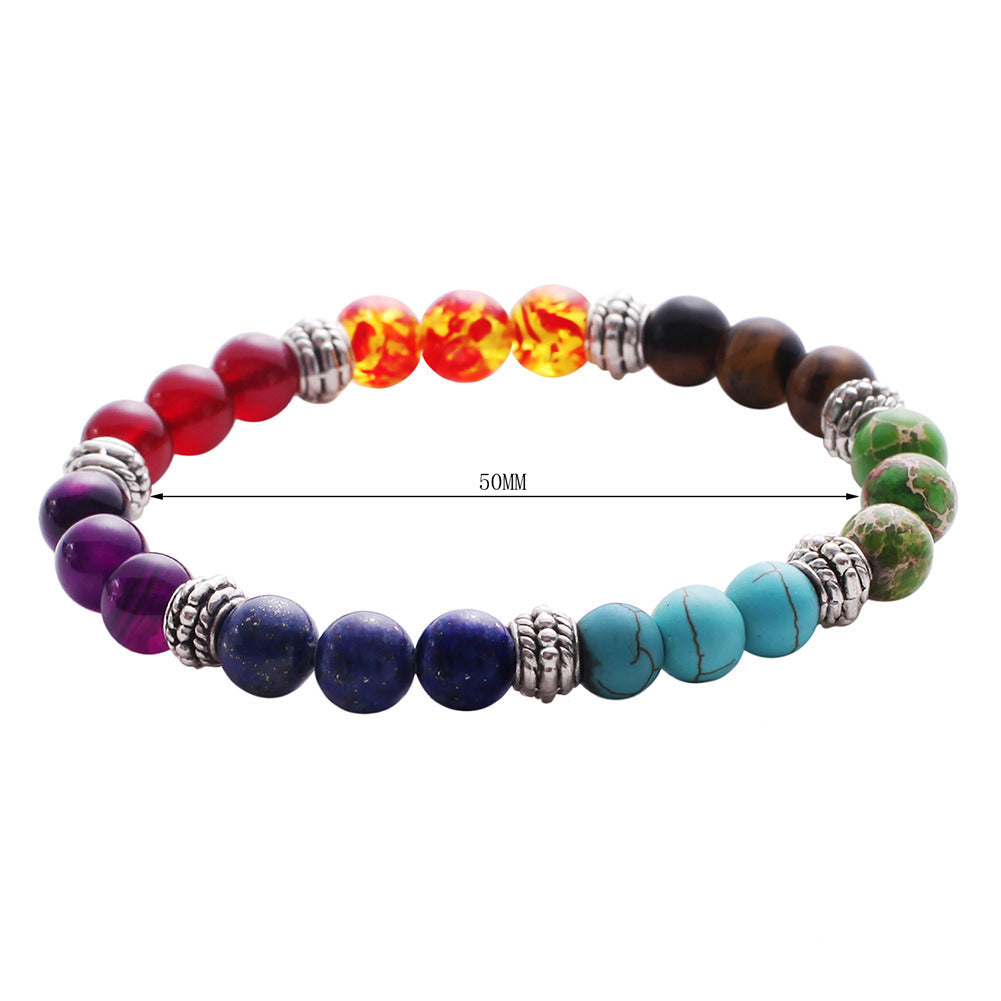 CHAKRA Armband 7 Steine - Juwelanda