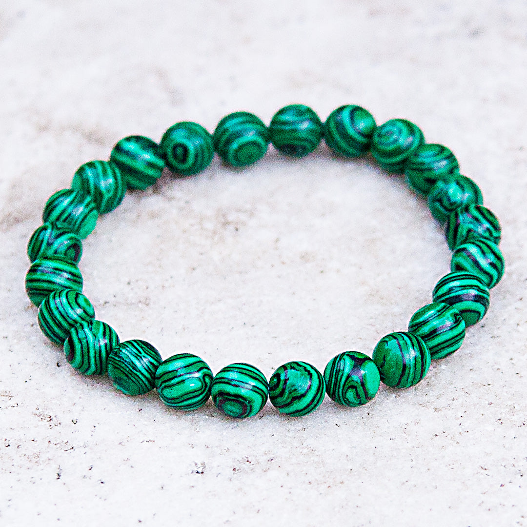 Anti-Sorgen-Armband Malachit - Juwelanda