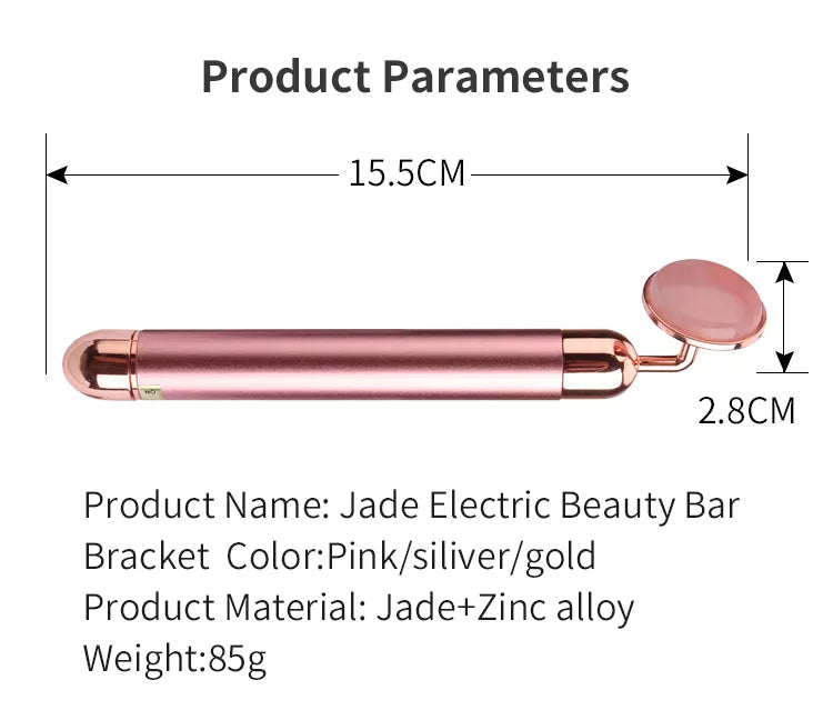 Elektrischer Jade-Roller zur Gesichtsmassage - Juwelanda