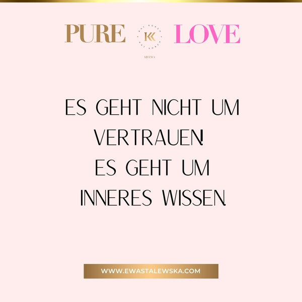 PURE LOVE - Coaching Programm für Frauen - in 4 Wochen in ein neues Leben - Ohne Kompromisse - Ohne Schuldgefühle - Ohne hin und zurück.