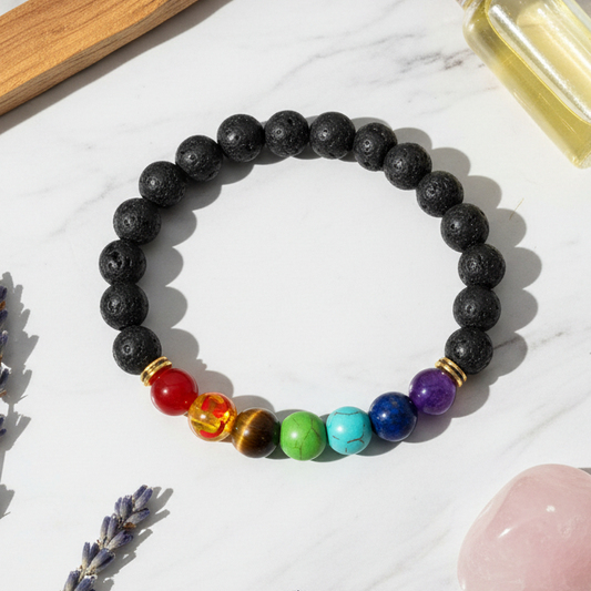 7 Chakra Armband Lava Juwelanda