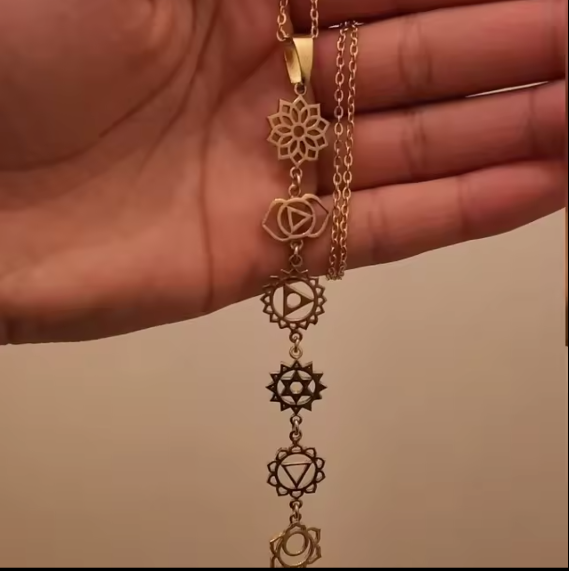 7 Chakra Göttinnen Halskette Juwelanda