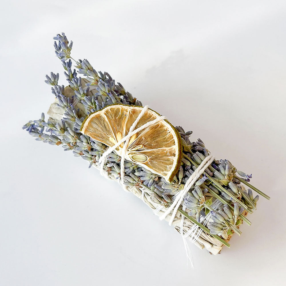  7-teiliges Räucher-Set - Weißer Salbei, Palo Santo & Selenit | Juwelanda