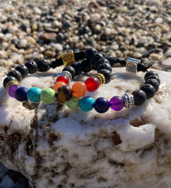 Chakra Armband Lebensbaum JUWELANDA