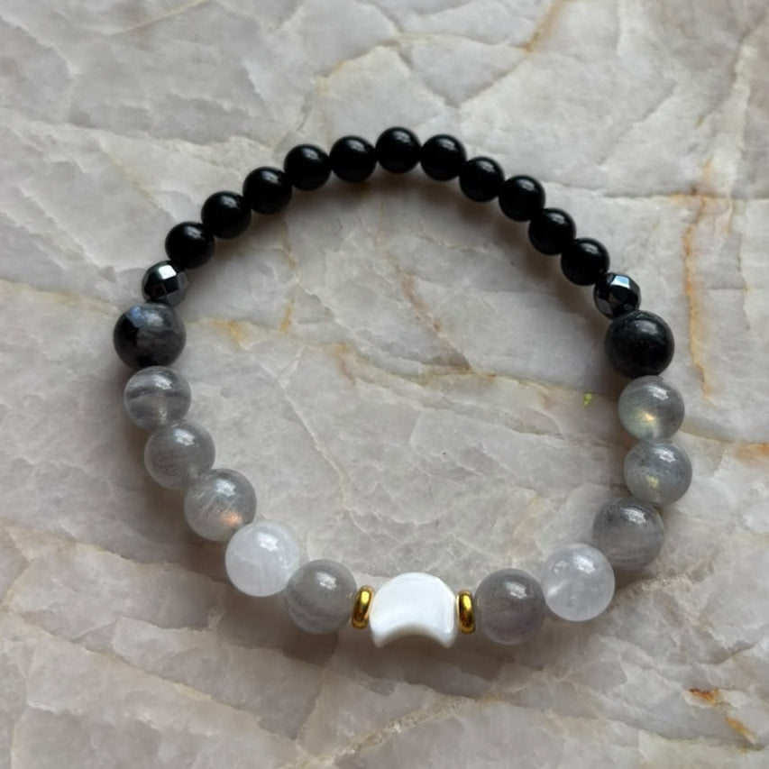 NEW MOON Mondstein Armband 