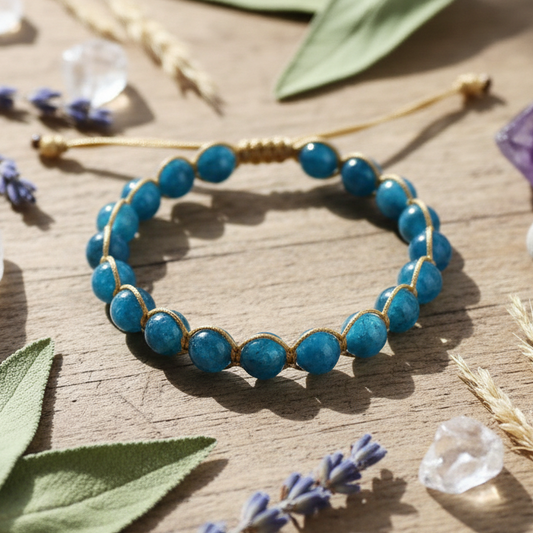 Apatit Armband Flat Lay