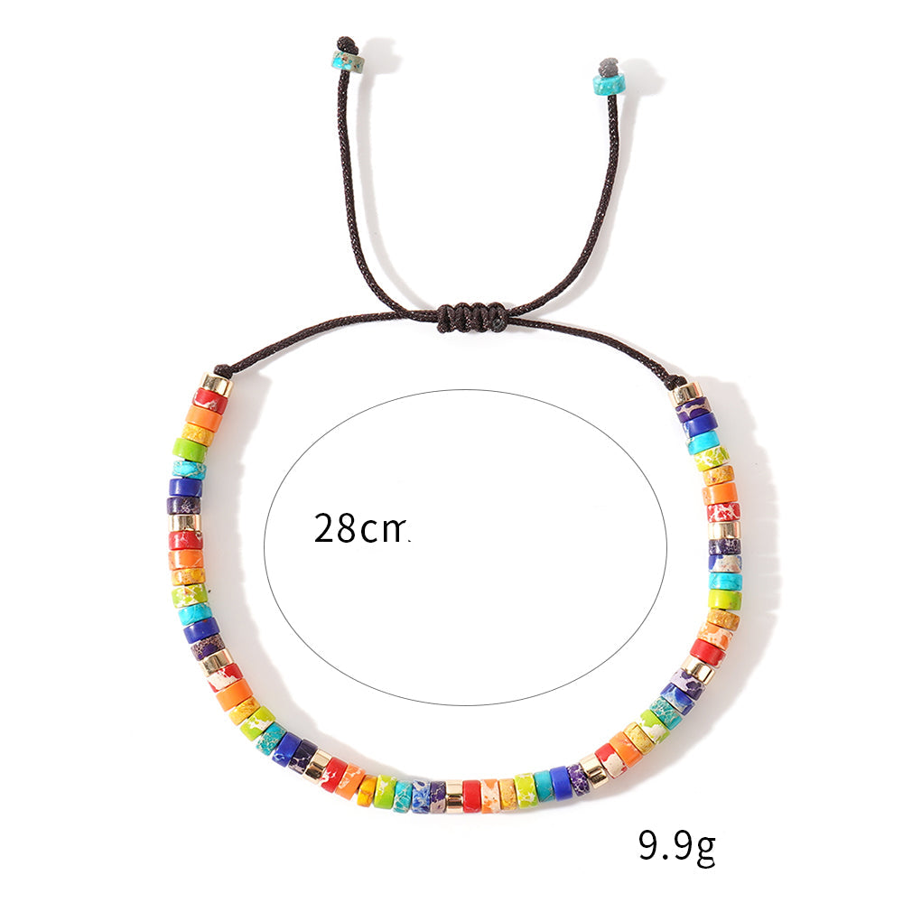 Chakra Energiearmband aus Jaspis – Harmonie, Schutz & innere Balance - SChmuck von JUWELANDA
