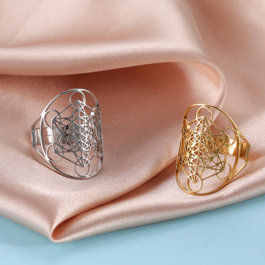 RING METATRON WÜRFEL - Juwelanda