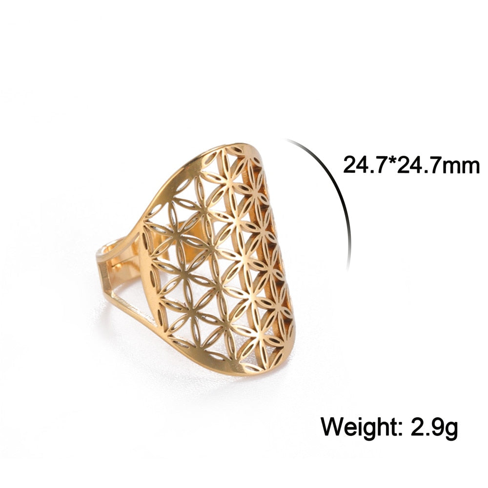 RING BLUME DES LEBENS - Juwelanda