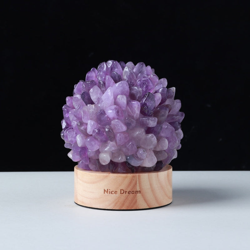 INTUITION Amethyst Kristalllampe - Juwelanda