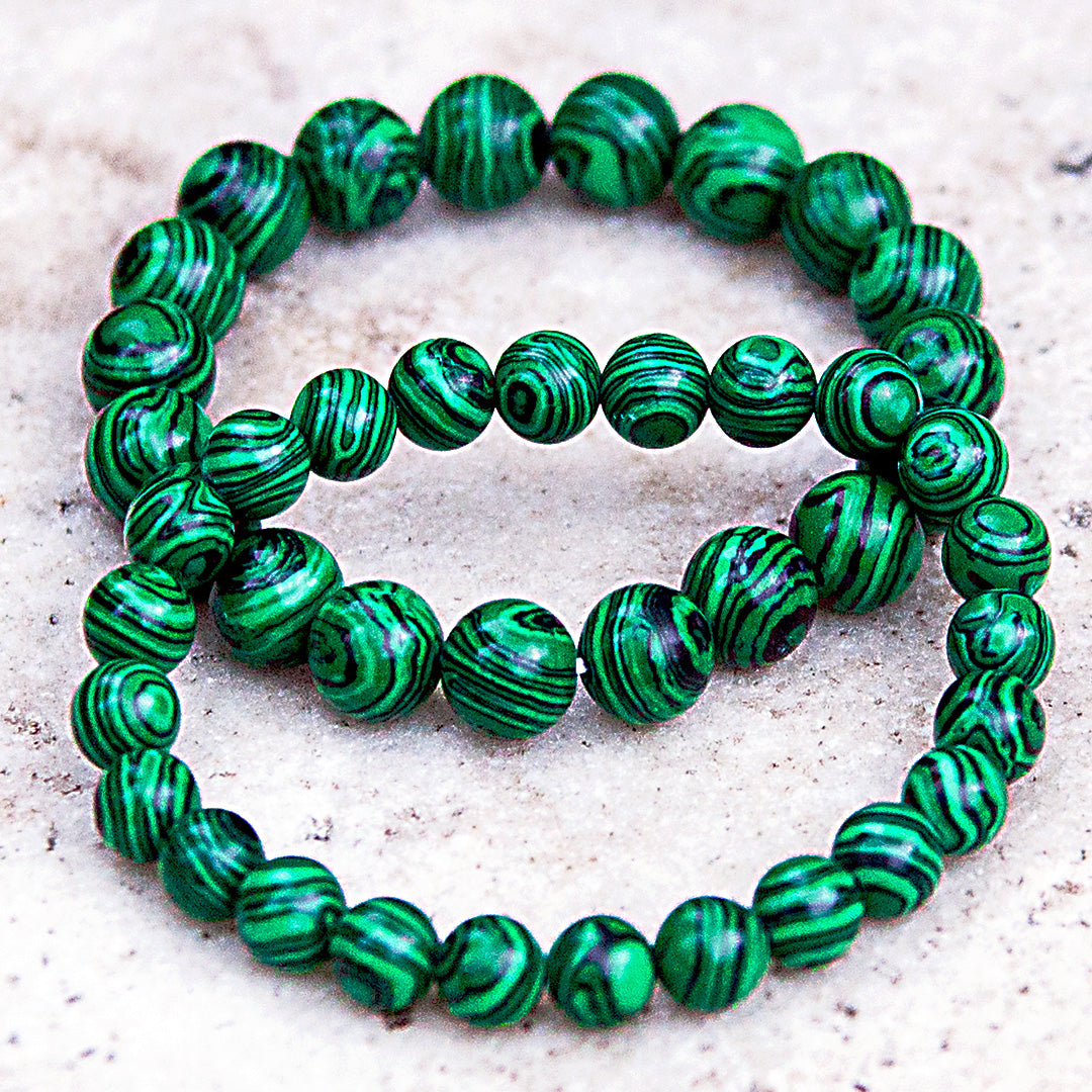 Anti-Sorgen-Armband Malachit - Juwelanda