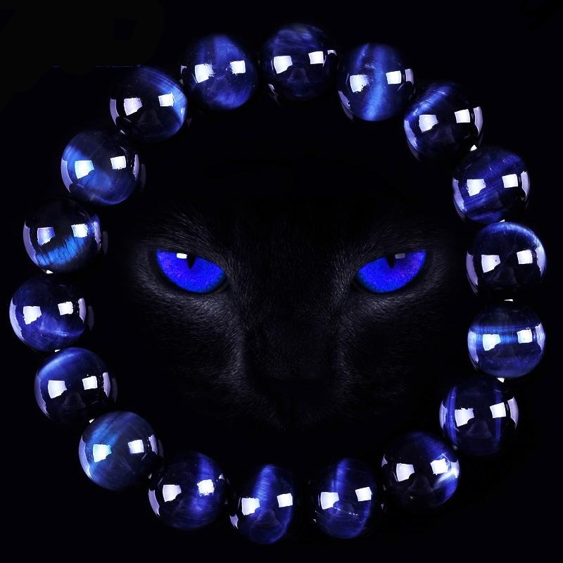 Blaues Tigerauge - INTUITION UND KLARHEIT Armband - Juwelanda