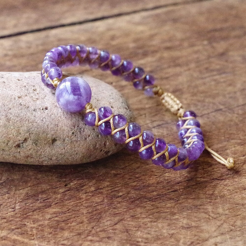 HARMONIE Amethyst Armband - Juwelanda