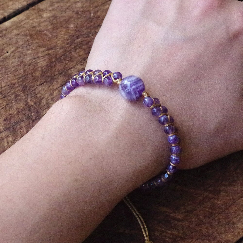 HARMONIE Amethyst Armband - Juwelanda