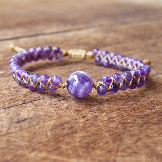 HARMONIE Amethyst Armband - Juwelanda