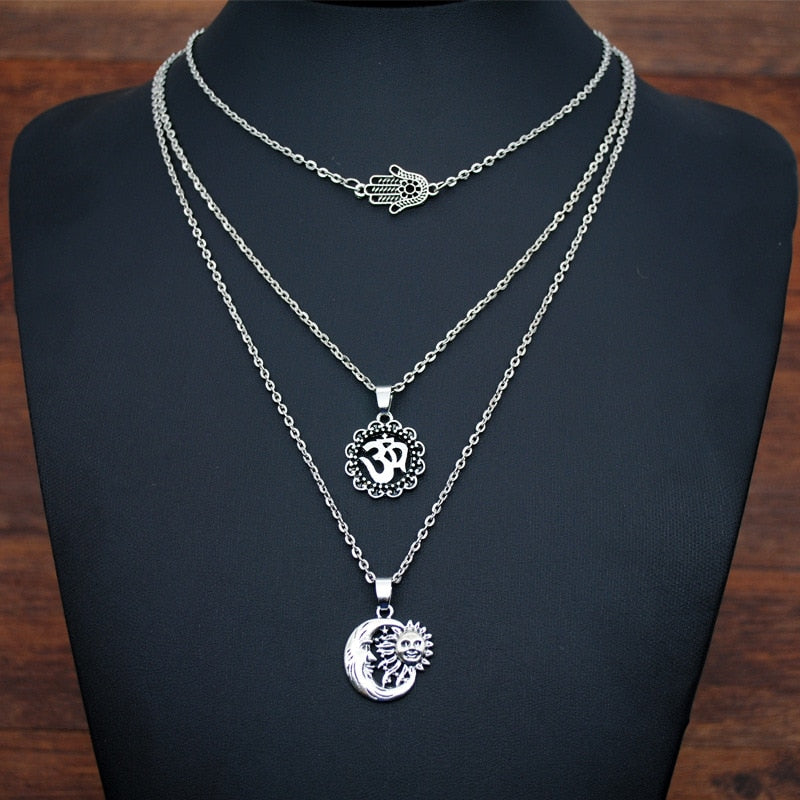 3er Set - BOHO Halskette - Juwelanda