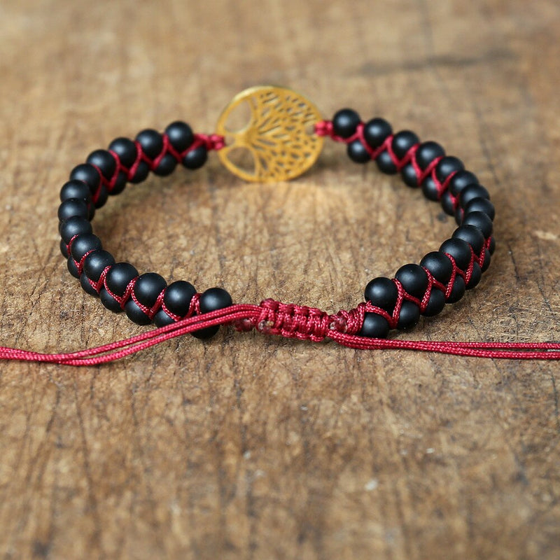 Lebensbaum Armband ONYX - Juwelanda