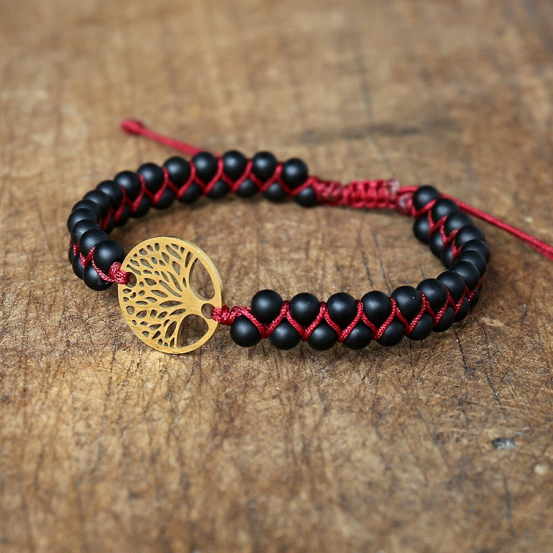 Lebensbaum Armband ONYX - Juwelanda