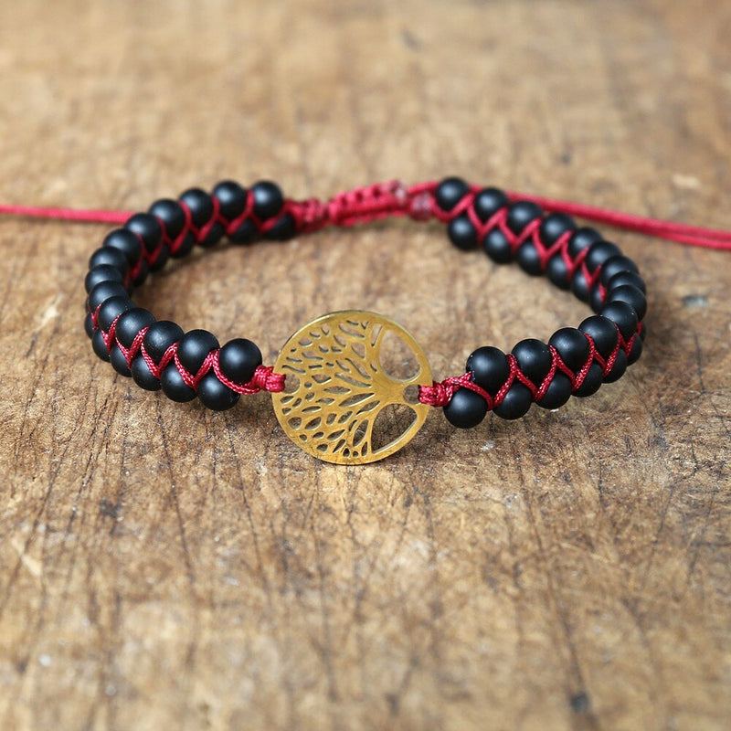 Lebensbaum Armband ONYX - Juwelanda
